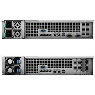 Serveur NAS Synology RackStation RS3621xs+ 12-36 baies Xeon D-1541 8 cœurs 8GB RAM
