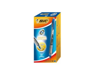 Boîte de 12 Rollers BIC Z4® encre liquide 0,7 mm – 3 coloris — WebP optimisé Boîte de 12 Rollers BIC Z4® encre liquide 0,7 mm - 3 coloris
