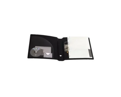 Classeur à levier EXACTIVE avec porte-bloc et élastique – Noir (FCL032) — WebP optimisé Classeur à levier EXACTIVE avec porte-bloc et élastique - Noir (FCL032)