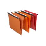 Lot de 25 Dossiers Suspendus Kraft Orange SICLA 330 - Archivage Armoire