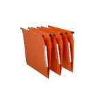 Lot de 25 Dossiers Suspendus Kraft Orange SICLA 330 - Archivage Armoire