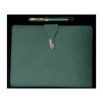 Coffret Agenda + Stylo 16 x 22 cm Couverture Rigide SimiliCuir - Ref. 1003-32