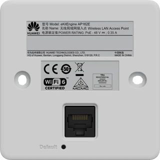 Point d'accès HUAWEI AP162E WiFi 6 11ax mural double bande
