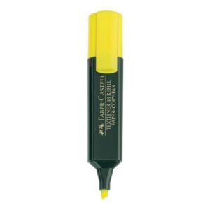 Pochette de 4 Surligneurs Faber-Castell Textliner - Encre Écologique Rechargeable