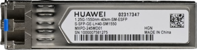 Module Transcepteur Optique Huawei eSFP Gigabit Monomode 1550nm 40km LC