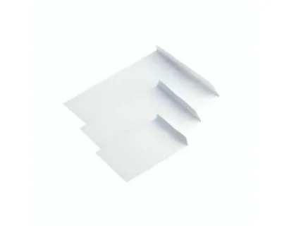 250 Pochettes Blanches Open System UNIPAPEL 260x360 mm 100g
