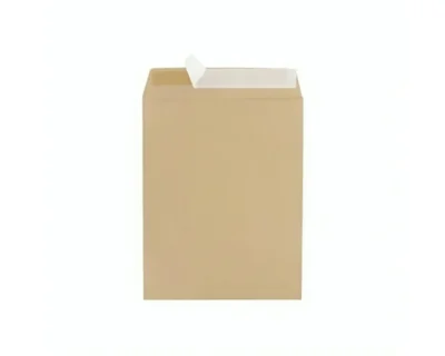 250 Pochettes Kraft Blond Satiné 90 g/m² Format 380x450 mm - PCP006
