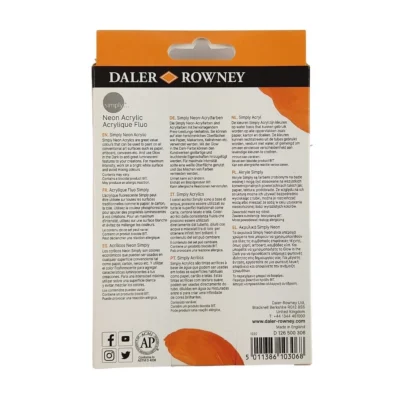 Ensemble de peinture acrylique Daler Rowney