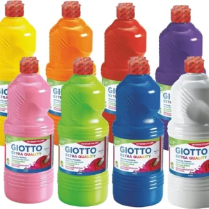 Fourniture de bureau GOUACH 1L White 1 black, 1 red, yellow 1 blue