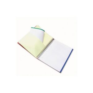 Lot de 5 cahiers à spirales Bind'O Block 240 pages perforés 4 trous 22,5x29,7cm