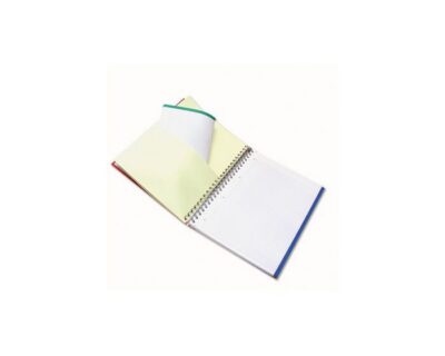 Lot de 5 cahiers à spirales Bind'O Block 240 pages perforés 4 trous 22,5x29,7cm