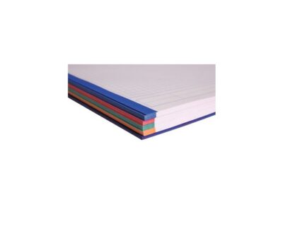 Lot de 5 cahiers à spirales Bind'O Block 240 pages perforés 4 trous 22,5x29,7cm