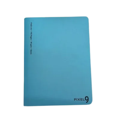 Cahier Piqué 17×22 cm 192P 90G Polypro CIEL