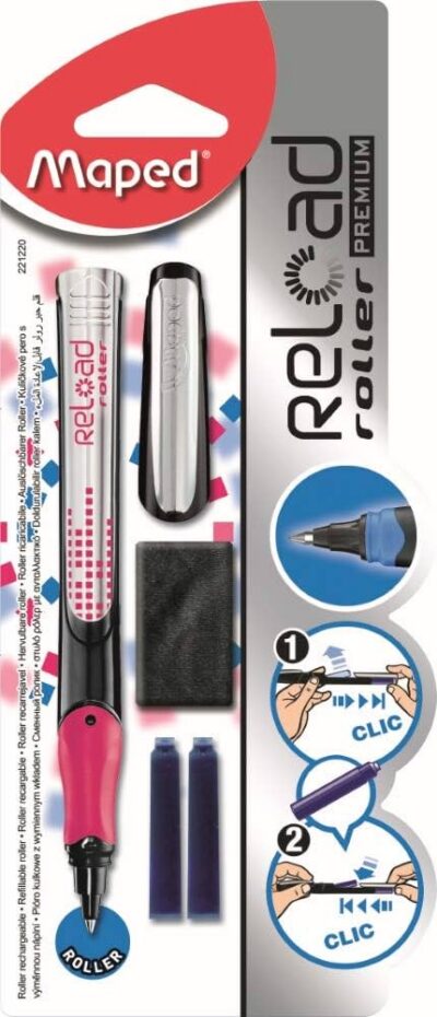 Stylo Roller Reload Premium en Prés de 18 Réf 221221 Maped