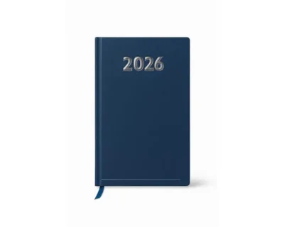 Agenda Journalier 15 × 30 cm Dos Carré Cousu Simili Cuir - Réf 650060