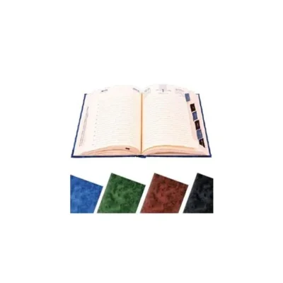 Agenda Journalier de Bureau avec Index 14 x 20,5 cm - Couverture Souple