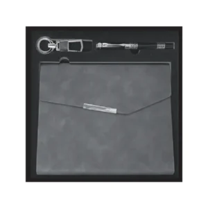 Agenda Professionnel 16x22 cm SimiliCuir avec Accessoires - Coffret Complet
