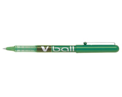 Boîte de 12 Rollers V-Ball 0,5 Encre Liquide - Pointe Fine - 7 Coloris