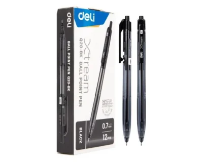 Boîte de 12 stylos à bille Deli EQ20 Xtream Mini - Pointe 0,7 mm Stylo Deli EQ20