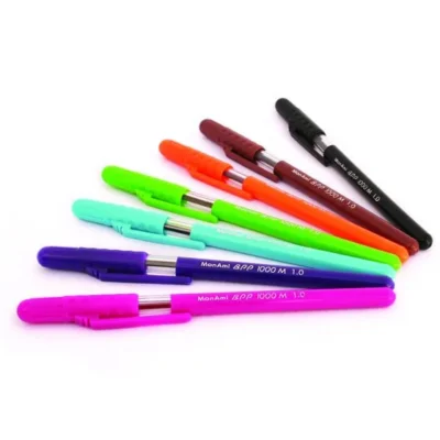 Boîte de 50 Stylos Bille Mon Ami 1 mm - 10 Couleurs Assorties
