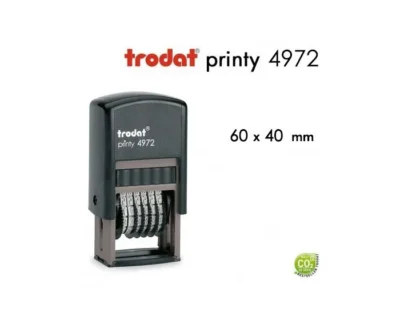 Cachet Personnalisable TRODAT 4972 - Empreinte 60 x 40 mm