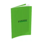 CAHIER GRANDS CARREAUX 192 170×220 VERT CONQUERANT - CAHIER GRANDS CARREAUX 192 PAGES 170×220 POLYPRO VERT CONQUERANT