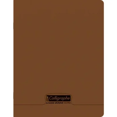 Cahier piqué 8000 POLYPRO 17×22 cm 96 pages grands carreaux 90 g
