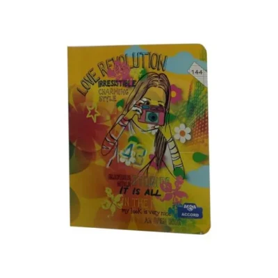 Cahier Piqué ACCORD 144 Pages 17×22 cm Carreaux 72g/m²