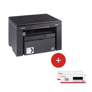 Canon i-SENSYS MF3010 Multifonction Laser Monochrome 3en1 18 ppm + 2 Toners 725