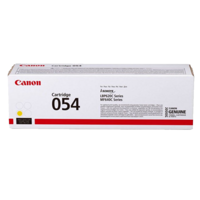 Toner CANON 054 Y - Cartouche Jaune Haute Performance