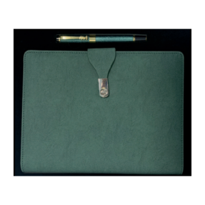 Coffret Agenda + Stylo 16 x 22 cm Couverture Rigide SimiliCuir - Ref. 1003-32