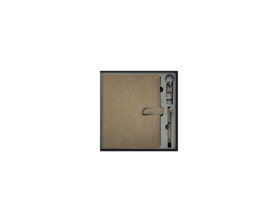 Coffret Agenda VIP 16x22 cm Similicuir avec Accessoires