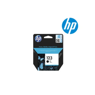 Cartouche d'encre HP 123 noir original pour imprimantes HP
