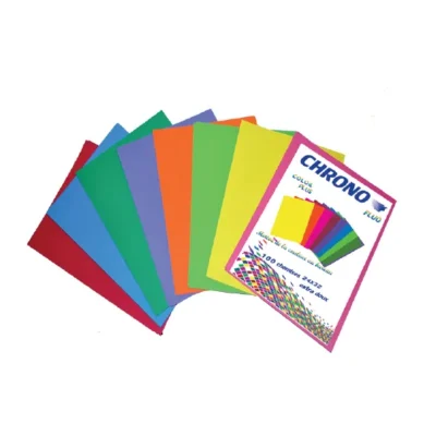 Chemises CHRONO 180g/m² - Paquet de 100 - Coloris fluos au choix