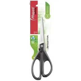 Ciseaux Essentals Green 21 cm Asymétriques Réf 468110 Maped