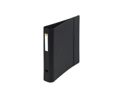 Classeur à levier EXACTIVE avec porte-bloc et élastique - Noir (FCL032)