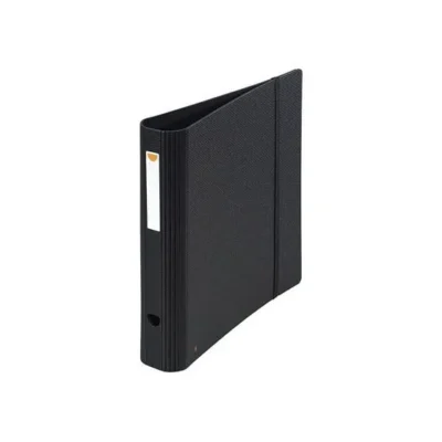 Classeur à levier EXACTIVE avec porte-bloc et élastique - Noir (FCL032)