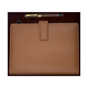 Coffret Agenda + Stylo 16x22 cm Couverture Rigide Simili Cuir