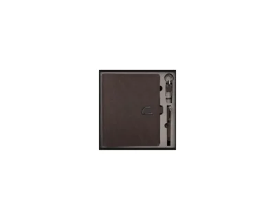 Coffret Agenda VIP 16x22 cm Similicuir avec Accessoires