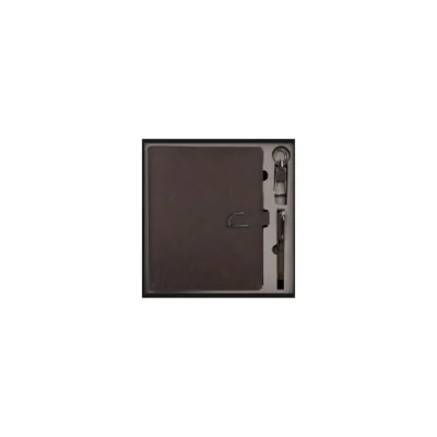 Coffret Agenda VIP 16x22 cm Similicuir avec Accessoires