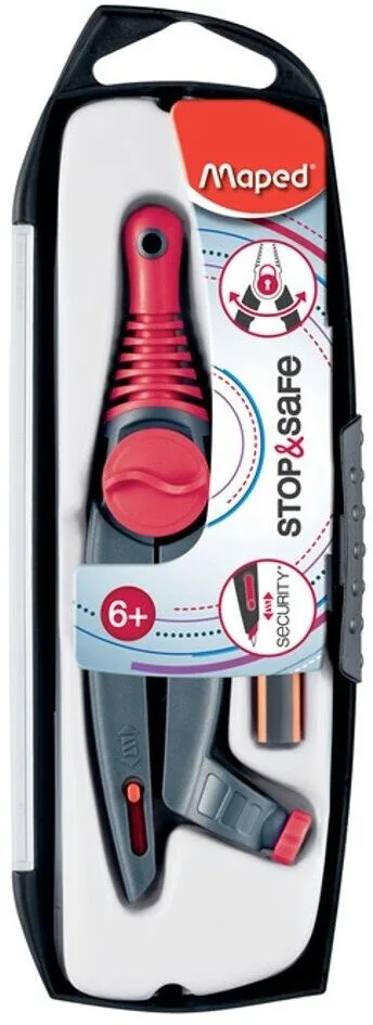 Compas crayon Stop & Safe Bague Réf 192611 Maped