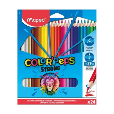 Crayon color'peps Strong Bte de 24 Réf: 862724 Maped