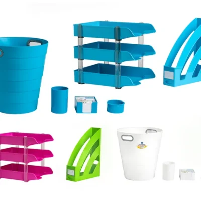 Ensemble de Bureau en PVC 6 pièces ARK