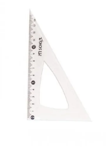 Equerre ordinaire 14*8 cm M.School