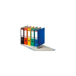 Lot de 6 Classeurs à levier RAINBOW ESSELTE Dos 80 mm Format A4