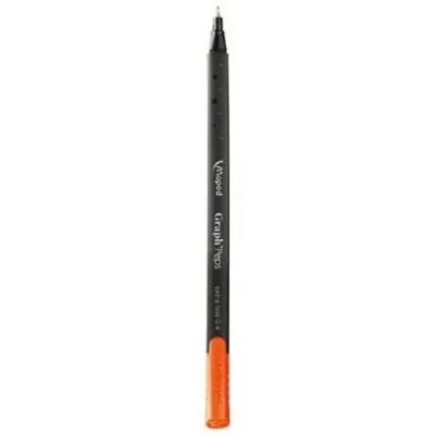Feutre Extra Fin Graph Peps Orange Réf 749116 Maped