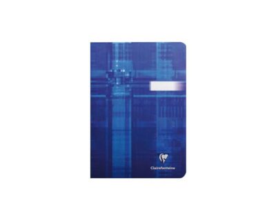 Lot de 10 cahiers piqués CLAIREFONTAINE 96 pages 14,8 x 21 cm 90g/m² coloris assortis