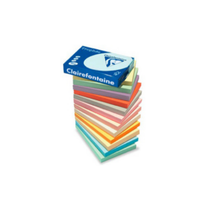 Lot de 5 Ramettes Papier Couleur Fluo TROPHÉE A4 80g - Vert ou Orange