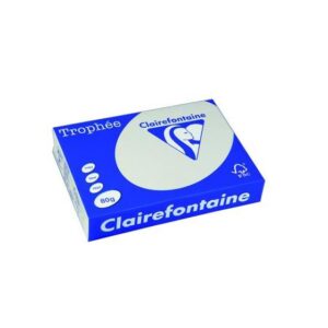 Lot de 5 Ramettes Papier Couleur TROPHEE A3 80g/m² 500 Feuilles - 41 Teintes