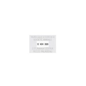 Dateur automatique COLOP Printer 53 - Empreinte 30x45 mm, 6 lignes